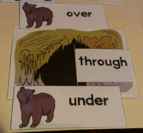 Before Five in a Row book, We're Going on a Bear Hunt, with lapbook, and Qur'an ayah printable! - www.MiddleWayMom.com