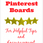 Top 5 Pinterest Boards for Help and Encouragement - www.MiddleWayMom.com